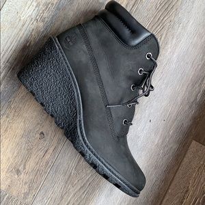 TimberLand Wedge Boots